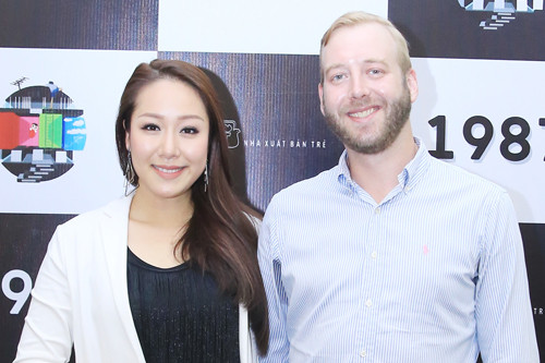 Vợ chồng Ngô Phương Lan trong một sự kiện mới đây.