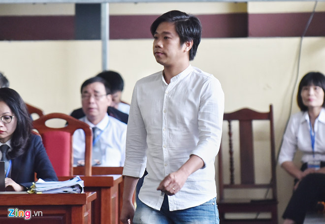 Bị cáo Phạm Quang Thành với nickname “Bán nhà chơi rik”. Ảnh: Việt Linh.