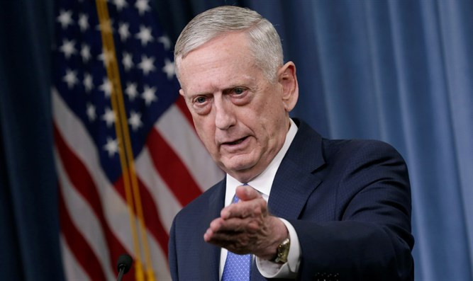 Bộ trưởng Quốc phòng Mỹ James Mattis. Ảnh: AP