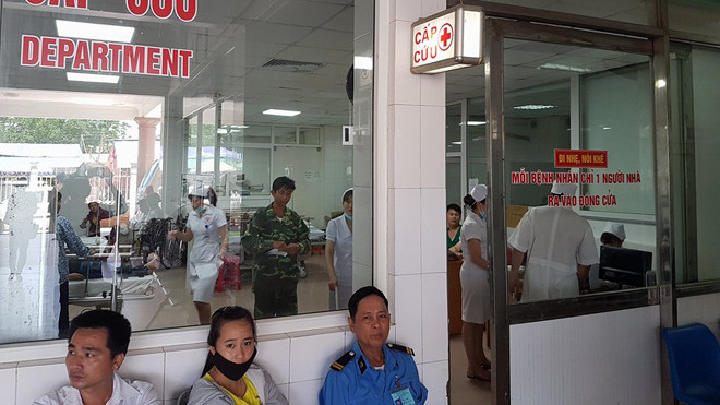 Vụ việc xảy ra tại khoa cấp cứu bệnh viện 115 Nghệ An.