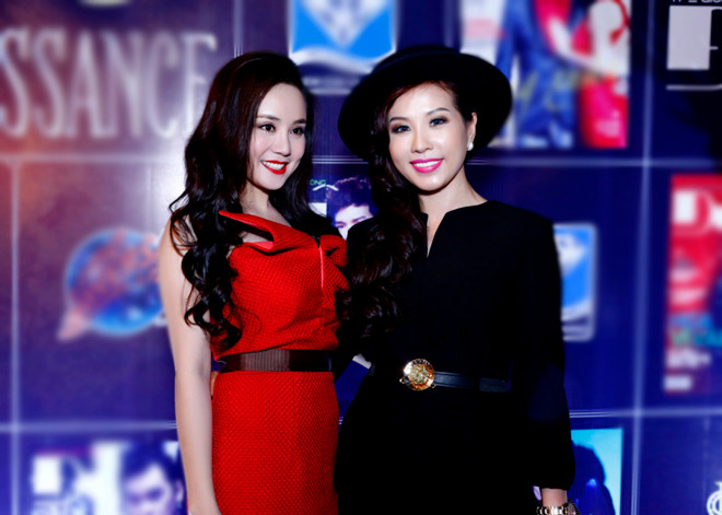 Thu Hoài mặc kín mít, dự tiệc của các quý ông