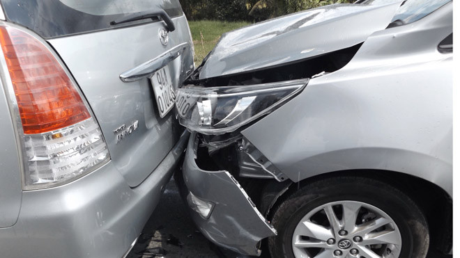 Hiện trường vụ tai nạn 