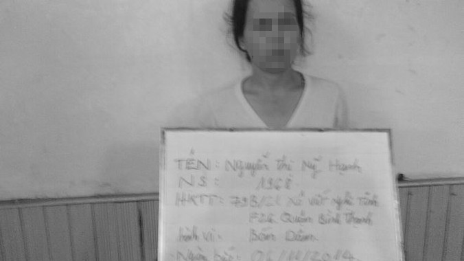 Đối tượng Mỹ Hạnh. Ảnh CA cung cấp.