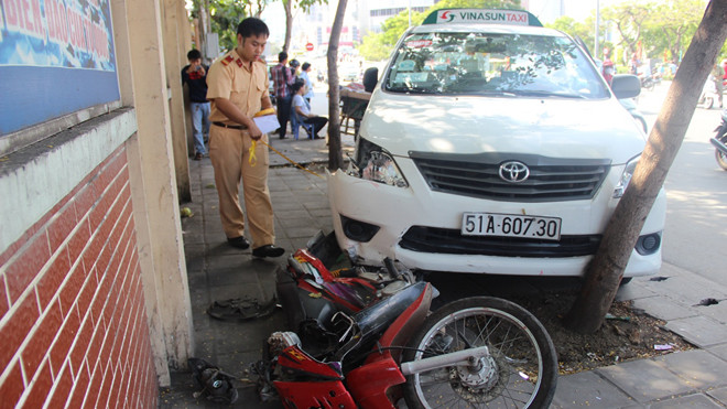 Hiện trường vụ tai nạn
