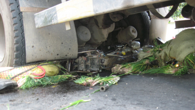 Hiện trường vụ tai nạn