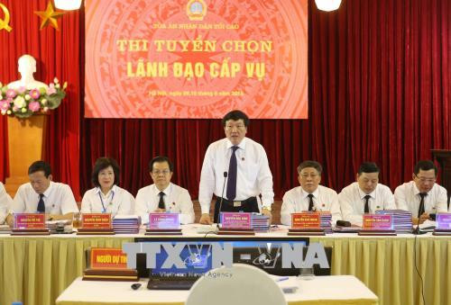 Kiện toàn nhân sự Tòa án nhân dân tối cao