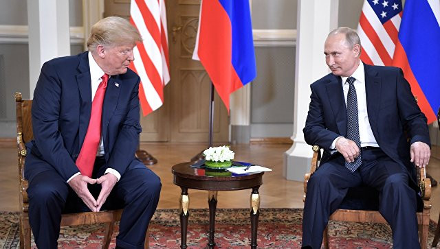 Tổng thống Mỹ Donald Trump có thể hủy cuộc gặp với người đồng cấp Nga Vladmir Putin tại G20. Ảnh: RIA Novosti