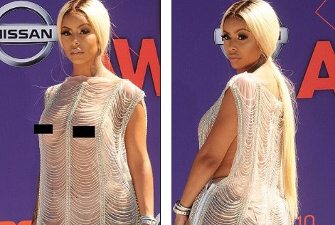 Choáng với sao mặc xuyên thấu, không nội y tại Lễ trao giải BET 