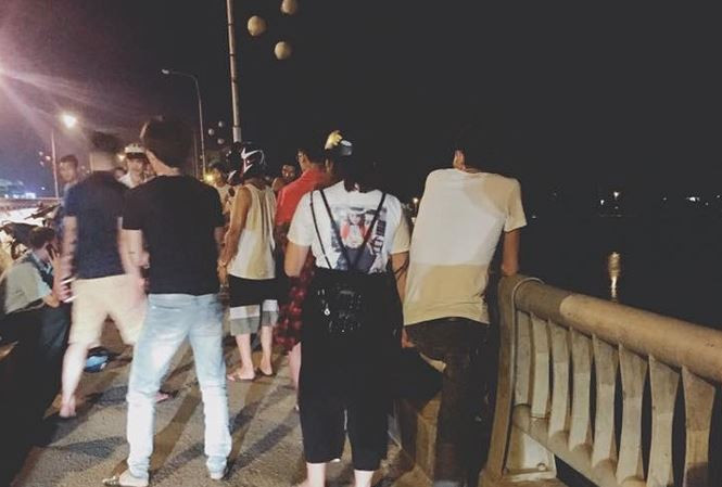 Hiện trường vụ việc. Ảnh: Facebook