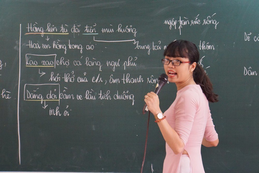 Giáo viên phải có quyền chủ động về phương pháp giảng dạy cũng như trong việc tổ chức công việc giảng dạy của mình. (Ảnh minh hoạ: Nguyễn Như Sỹ)