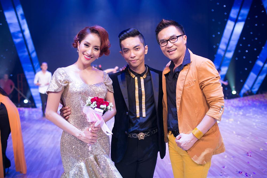 Khánh Thi đẹp kiêu sa bên học trò Phan Hiển và danh hài Đại Nghĩa.