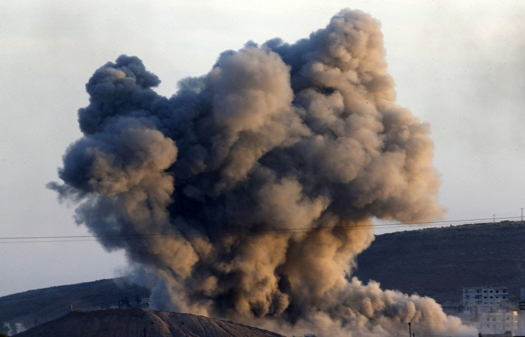 Tình báo Mỹ đang thực hiện các cuộc không kích IS riêng rẽ với hoạt động của liên quân chống IS ở Syria? Ảnh: AP