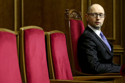 Thủ tướng Ukraine Yatsenyuk.