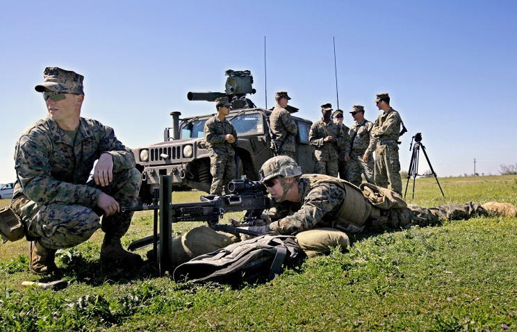 Binh sĩ Mỹ bắt đầu tập trận ở Bulgaria