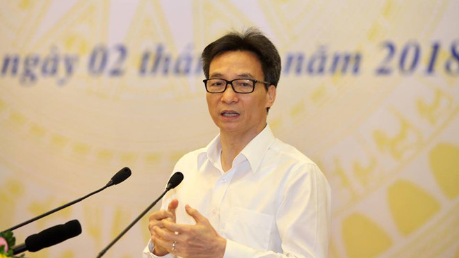 Phó thủ tướng Vũ Đức Đam cho rằng, thi là một ví dụ để chúng ta nhìn lại tất cả các mặt. Ảnh: Như Ý