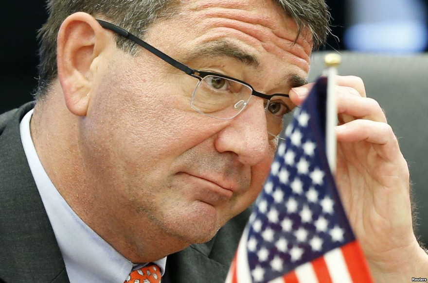 Bộ trưởng Quốc phòng Mỹ Ashton Carter. Ảnh: AP