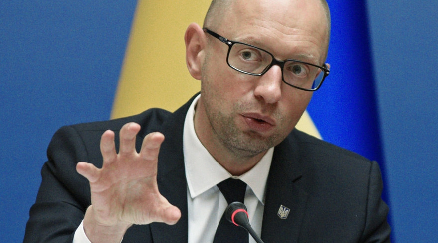 Thủ tướng Ukraine Arseniy Yatsenyuk. Ảnh: AP