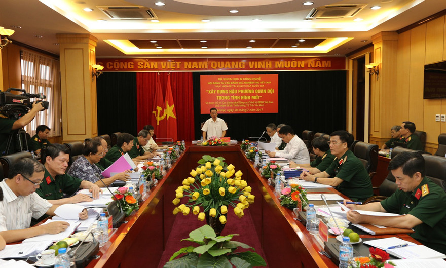 Xây dựng hậu phương quân đội trong tình hình mới