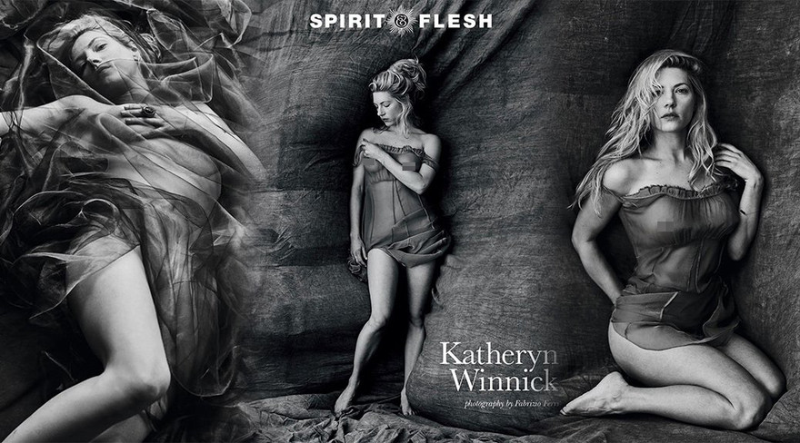 Mỹ nhân nóng bỏng Katheryn Winnick sexy thôi miên người nhìn