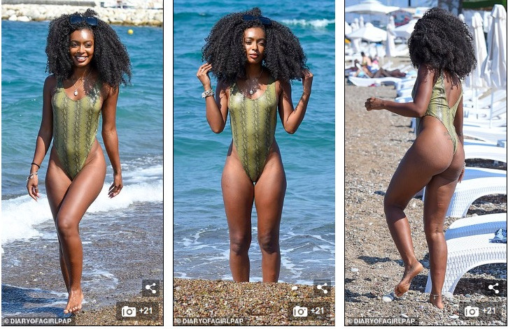 Jourdan Riane được cho là nhân tố mới thu hút đông đảo người xem ở show hẹn hò Love Island mùa 5 năm nay bởi ngoại hình nóng bỏng với làn da nâu hoang dại và gương mặt cực gợi tình.