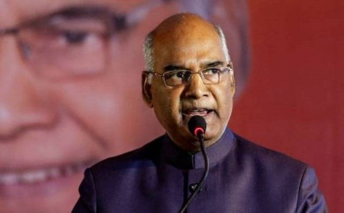 Tổng thống Ấn Độ Ram Nath Kovind. (Ảnh: Newsnation)