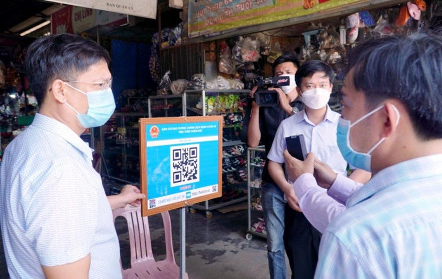 Lãnh đạo tỉnh TT-Huế kiểm tra công tác phòng dịch COVID-19 tại huyện Phú Lộc, giáp ranh với TP Đà Nẵng.