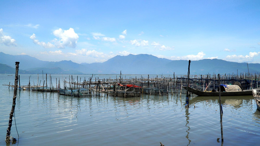 Mặt nước đầm Cầu Hai, huyện Phú Lộc, TT-Huế. Ảnh minh họa