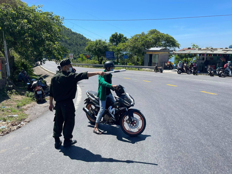 TT-Huế thiết lập chốt kiểm soát y tế tại đỉnh đèo Hải Vân - địa bàn giáp ranh với Đà Nẵng