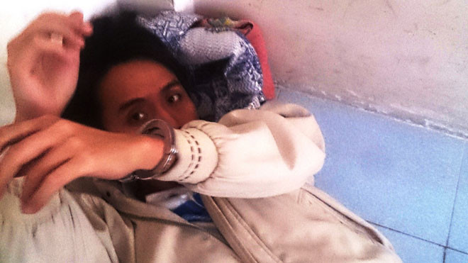 Nghi can Hiếu. Ảnh CA cung cấp