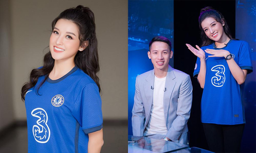 Huyền My hội ngộ tiền vệ Đỗ Hùng Dũng, vỡ oà khi Chelsea vô địch Champions League
