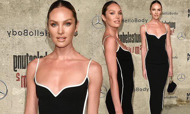 Candice Swanepoel đẹp như nữ thần với phong cách không nội y