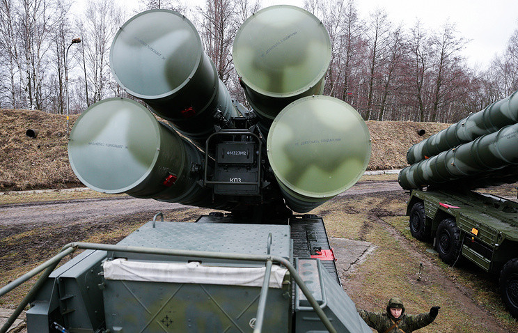 Hệ thống phòng không S-400. Ảnh: Bộ Quốc phòng Nga