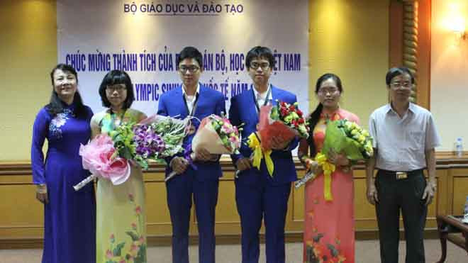 4 học sinh Việt Nam tham gia dự thi Olympic Sinh học Quốc tế 2015