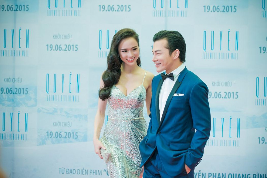 Vũ Ngọc Anh gợi cảm sánh vai cùng Trần Bảo Sơn