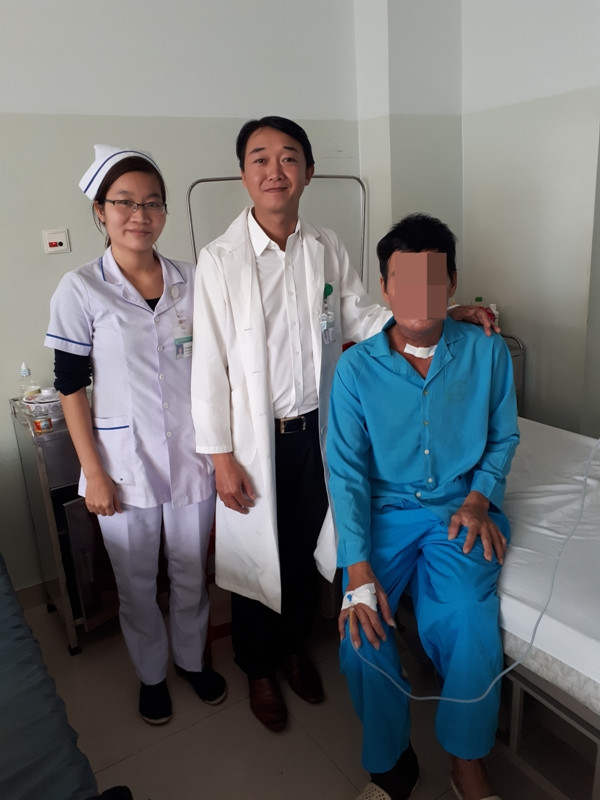 Bệnh nhận K. đã hồi phục các chức năng lưỡi sau phẫu thuật cắt bỏ khối u và tái tạo lưỡi