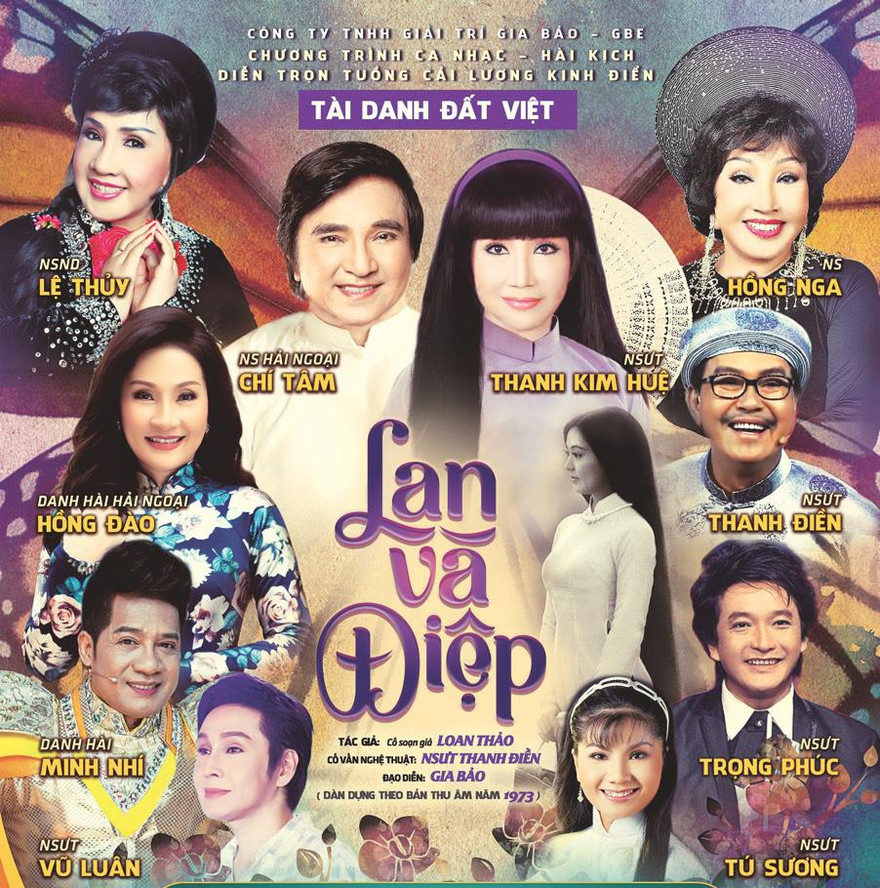 Hồng Đào, Hoài Lâm lần đầu 'lấn sân' cải lương trong 'Lan và Điệp'