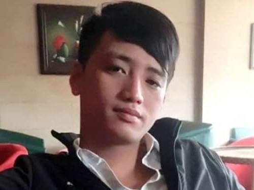 Đối tượng Phạm Đức Hạnh tại cơ quan công an. Ảnh: Trà Giang