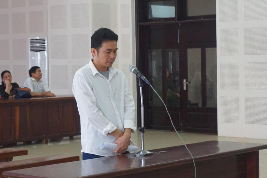 Bị cáo Lê Văn Hào tại tòa