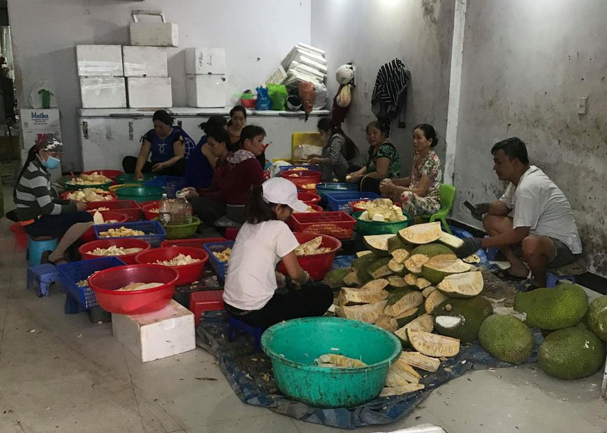 Công an quận Liên Chiểu phát hiện 348kg nguyên liệu không rõ nguồn gốc tại cơ sở làm chè Thái