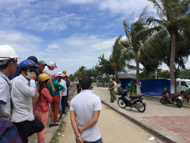 Thi thể nam thanh niên khoảng 20 tuổi được ngư dân phát hiện trên vùng biển Đà Nẵng