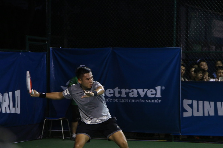 Lý Hoàng Nam thắng trận khai mạc Vietnam Open Danang City 2019. Ảnh: Giang Thanh
