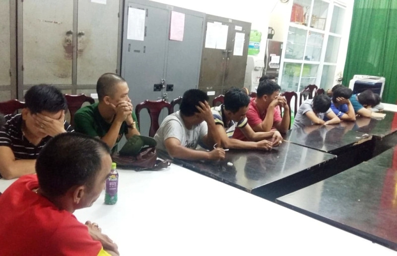 Các đối tượng tại cơ quan điều tra