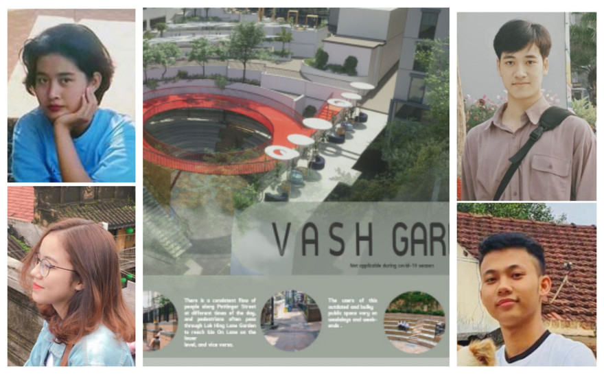 Nhóm sinh viên Khoa Kiến trúc (ĐH Bách khoa – ĐH Đà Nẵng) vừa giành giải Á quân Cuộc thi thiết kế kiến trúc cảnh quanh Quốc tế tại Hong Kong (Trung Quốc)