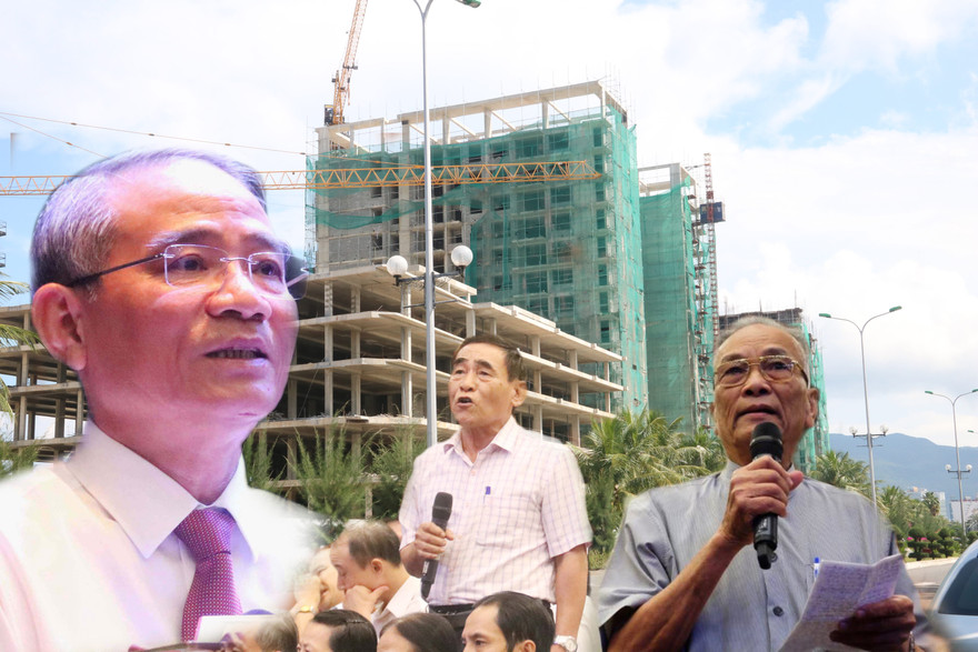 Ông Trương Quang Nghĩa, Bí thư Thành uỷ Đà Nẵng trả lời ý kiến cử tri liên quan đến vụ án 20 cựu cán bộ, lãnh đạo Đà Nẵng và dự án Đa Phước. Ảnh: Nguyễn Thành