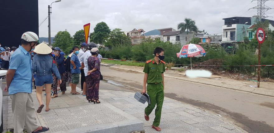 Hiện trường vụ việc. 