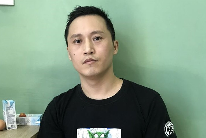 Đối tượng Xu Yuan (quốc tịch Trung Quốc) vừa bị công an Đà Nẵng bắt. Ảnh : CA