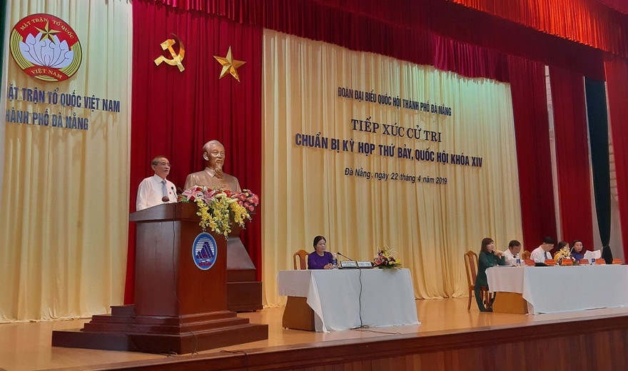 Quang cảnh buổi tiếp xúc