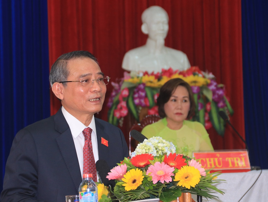 Ông Trương Quang Nghĩa, Bí thư Thành ủy Đà Nẵng cho rằng: vấn đề lo lắng tiêu cực trong việc kiểm toán các dự án BOT là rất chính đáng. Ảnh : Nguyễn Thành