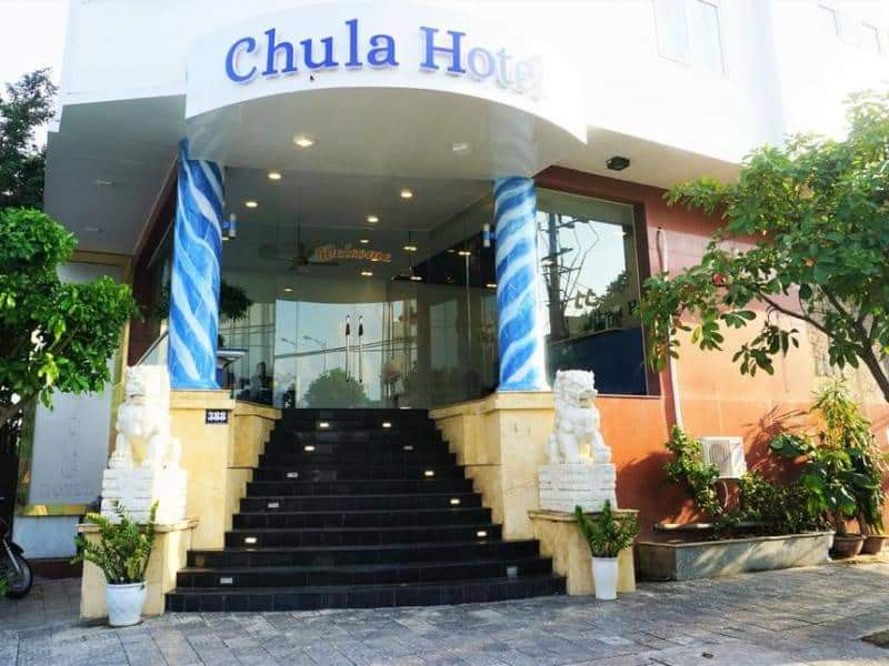 Khách sạn Chula nơi 34 người Trung Quốc thuê trọn gói.