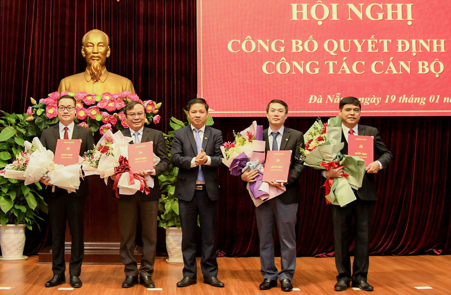 Thành uỷ Đà Nẵng công bố các quyết định về công tác cán bộ vào sáng ngày 19/1. 
